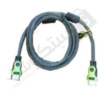 نمای نزدیک کانکتور کابل HDMI Effort