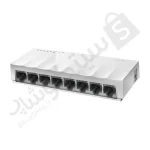 پورتهای RJ45 سوئیچ شبکه TP-Link LS1008 با سرعت 10/100Mbps